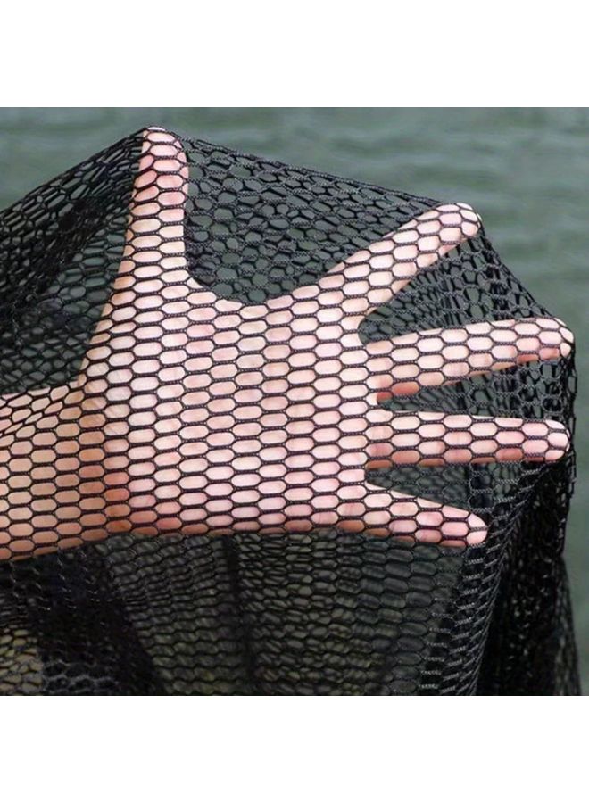 حقيبة صيد شبكية متينة من النايلون مع مساحة تخزين قفص شبكي خفيف الوزن للغطس - Image 4