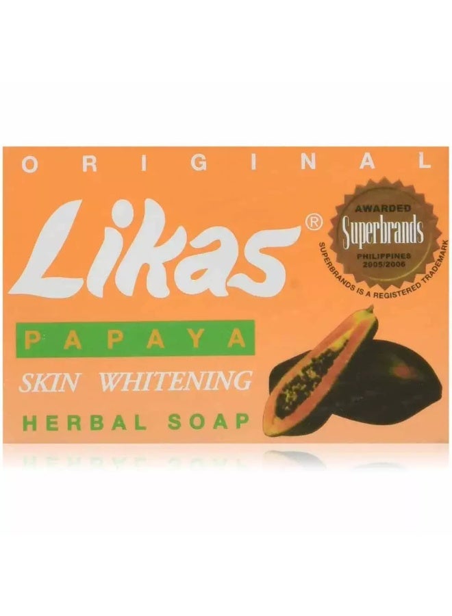 Likas صابون ليكاس الأصلي من البابايا والأعشاب، صابون ليكاس لتفتيح البشرة - عبوة من 3 - Image 2