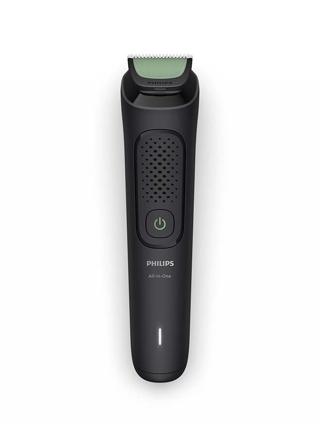 Philips All-in-One Trimmer MG3940/15 | 8-in-1 Beard, hair & nose trimming | Adjustable 3–7 mm comb + hair & body combs | 70 min cordless | Washable attachments | USB-A charging | Pouch Black/MG3940/15 - Image 3