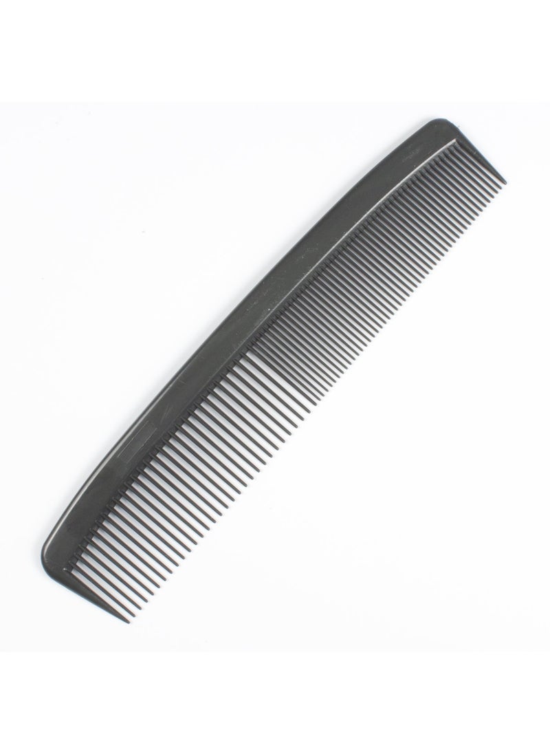 Dynarex Dynarex Plastic Hair Comb Fine  Extra Fine Teeth  5Inch 12 Combs Per Bag 20 Bags Black  Premium Quality Grooming Accessories For Straightening Styling Parting  Detangling  - Image 1