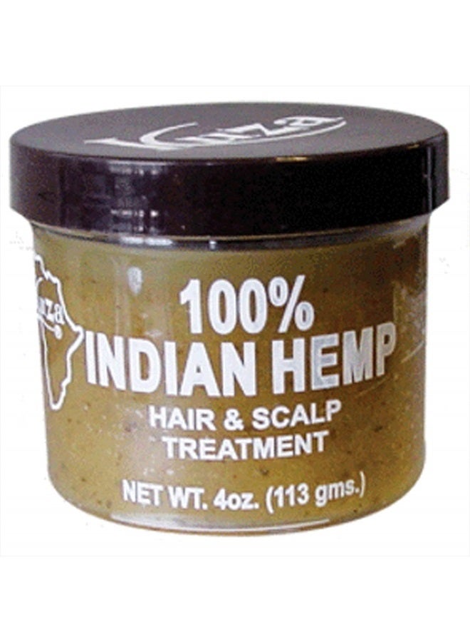Kuza 100% Indian Hemp Hair & Scalp Treatment 4oz - Image 1