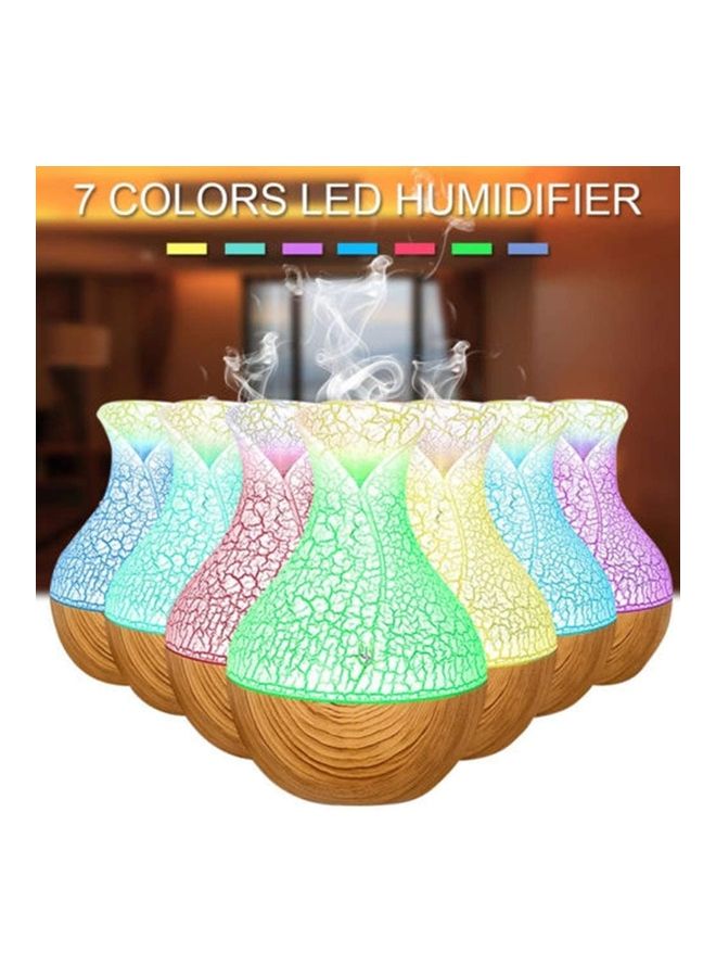 Crack Vase USB Diffuser Wood Grain Air Humidifier Multicolour  - Image 5