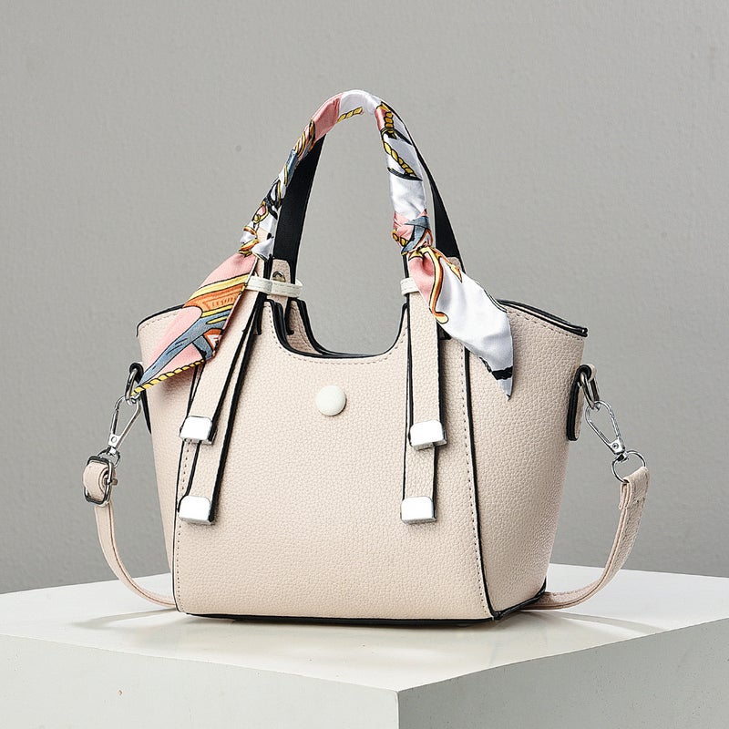 Striped Retro Handbag Women'S Commuting Small Bag Omi Fei Style - Image 2