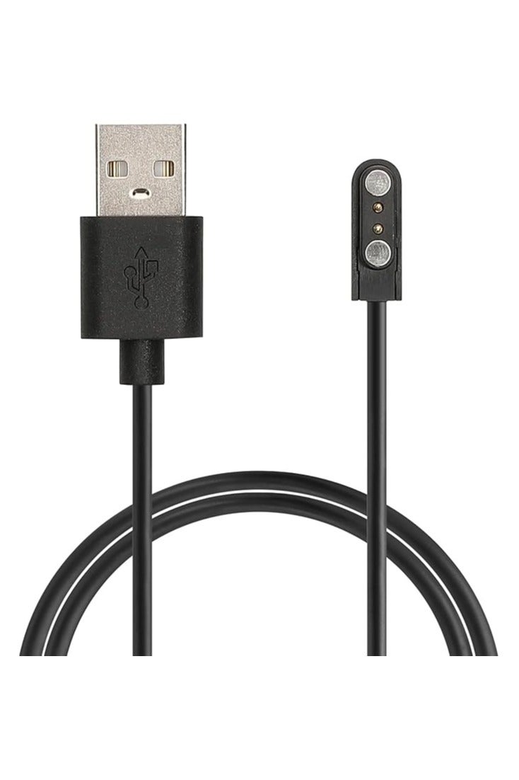 USB Battery Charging Cable for Smart Fitness Watch Compatible with T2/A2/C3/GS Pro - Image 1