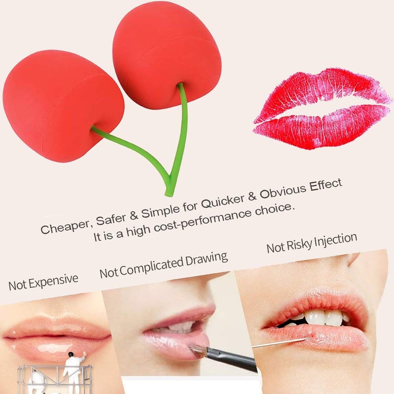 FERNIDA Lip Plumper Device Beauty Pump Quick Lip Plumper Enhancer Bigger Mouth Lip Plumping Device - Image 4