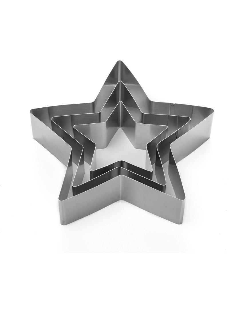 Nar Kalıp Pomegranate Mold Nar Mold Star Cake Mold 3 Pieces Depth 5cm  - Image 1