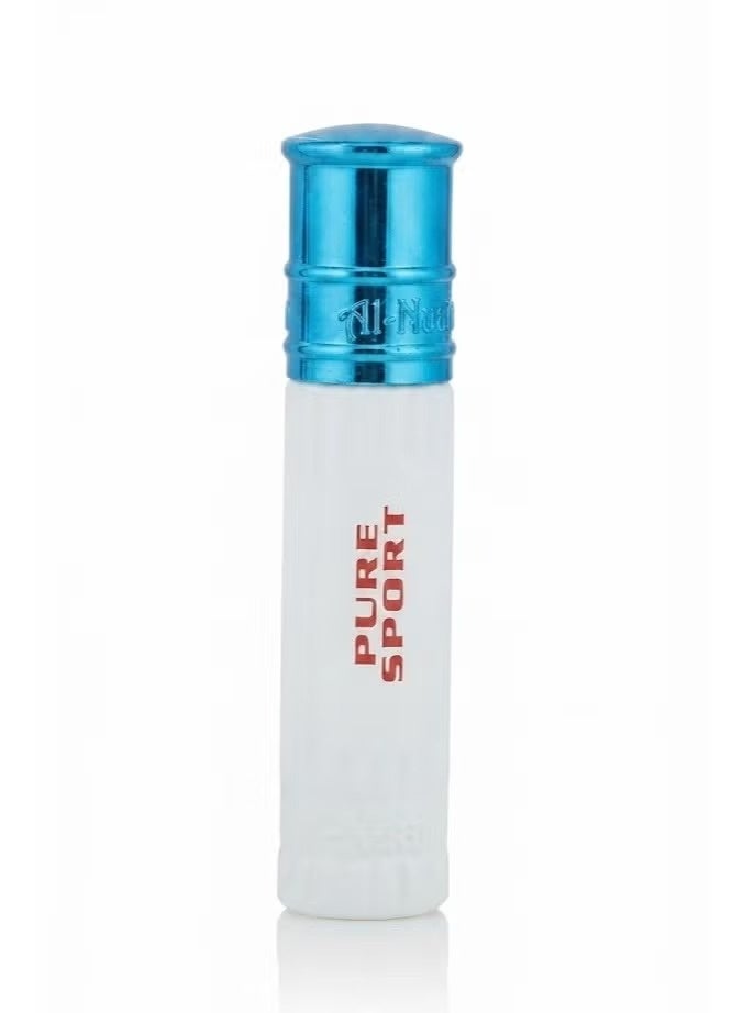 Al Nuaim Al-Nuaim Pure Sport Attar Roll On Perfume Oil 6ml | Alcohol Free Concentrated Ittar for Men & Women | Long Lasting Premium Arabic Fresh Sporty Fragrance | Pocket Size Roll-On Attar - Image 2