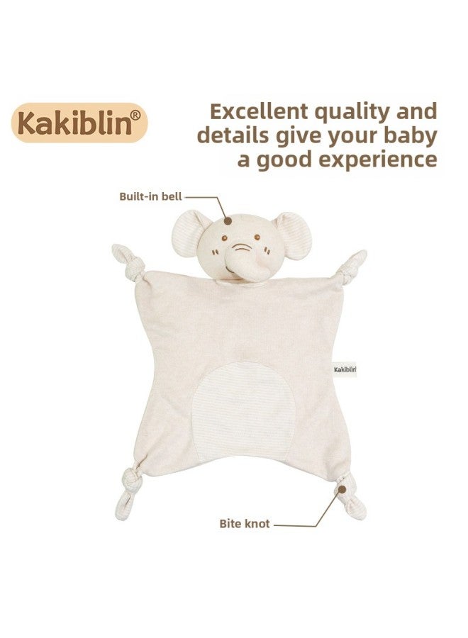 Kakiblin Organic Cotton Soothing Towel Baby Entrance Sleeping Doll Infant Bite Saliva Towel In Stock-Color:Bear Style Organic Cotton Comfort Towel (bag)  - Image 4