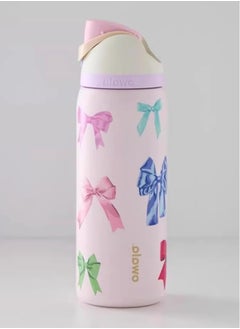 Owala Owala FreeSip Insulated Stainless Steel Water Bottle with Straw for Sports and Travel, BPA-Free,32-Ounce,Pink  - Image 3