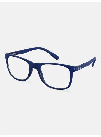 Woggles Noir Dark Blue Square Blue Screen Glasses