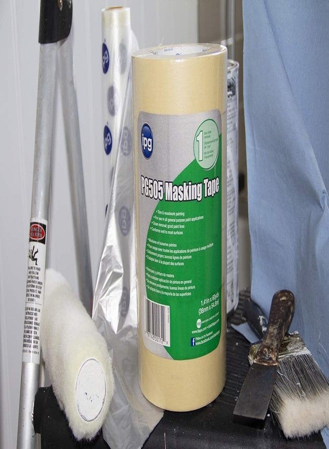 IPG PG505, 1-Day Masking Tape, 1.88" x 60 yd, Tan, (6-Pack) - Image 4