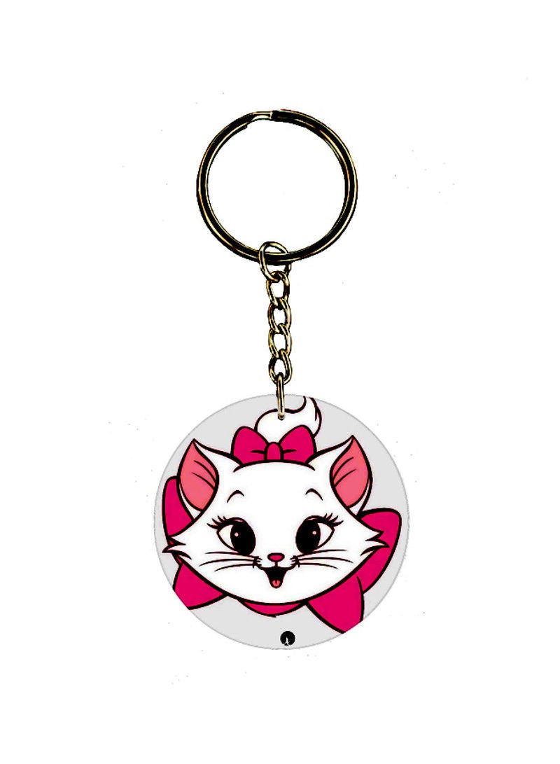 Cartoon Printed Keychain