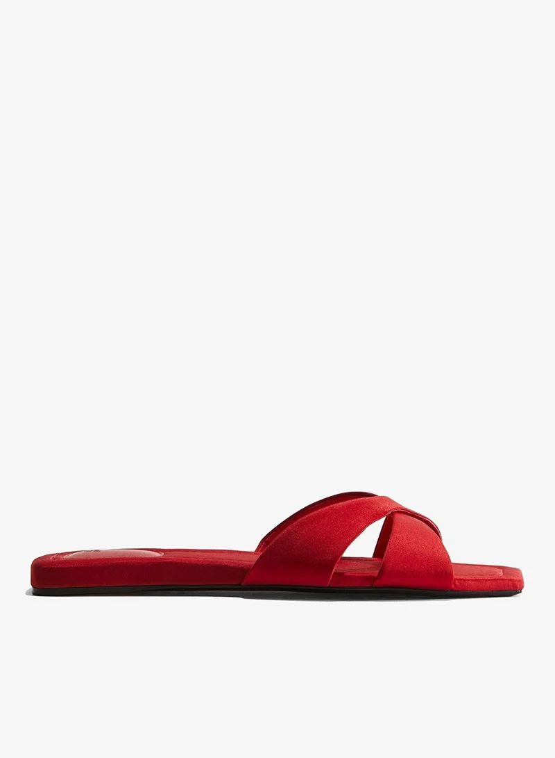 H&M Crossover-strap sandals