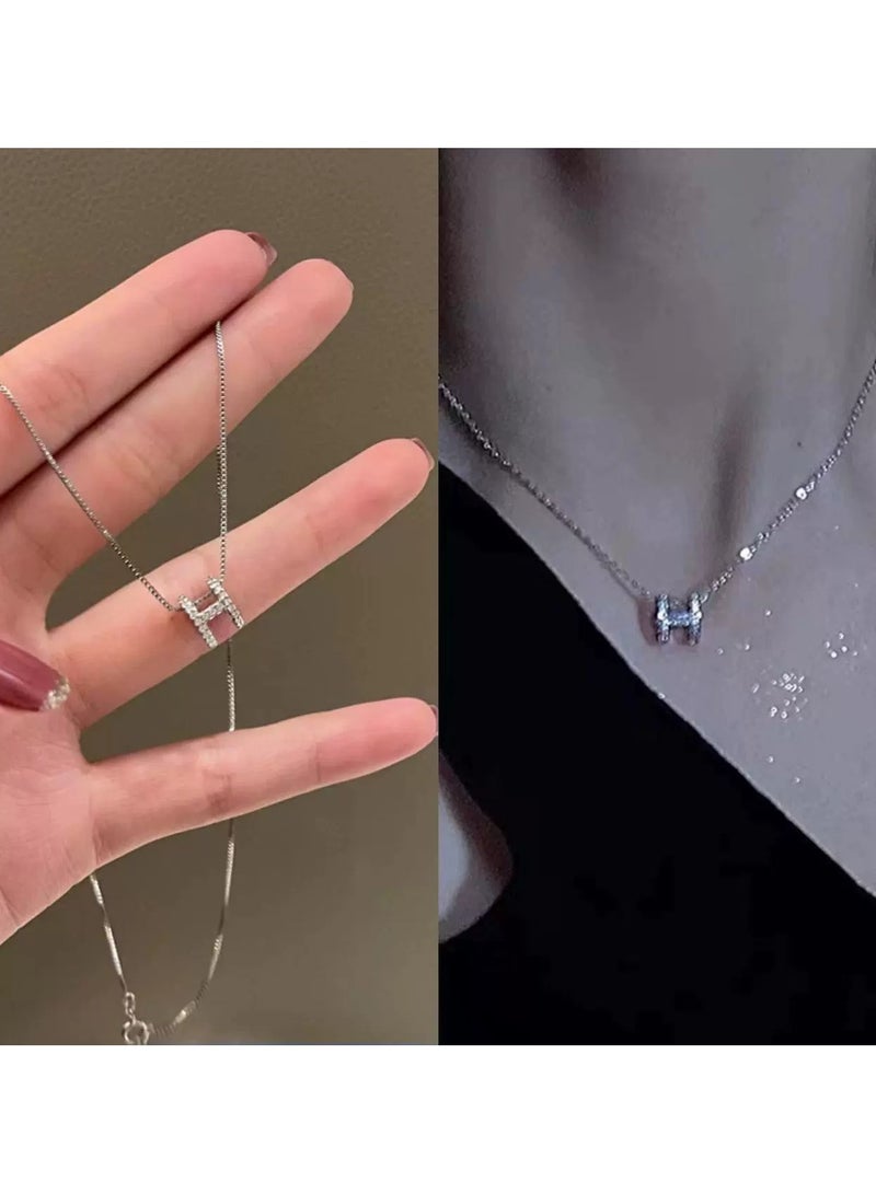 Goolsky Ethereal Summer Necklace for Women – Minimalist Luxury Collarbone Chain, Delicate & High-End Design  - Image 1