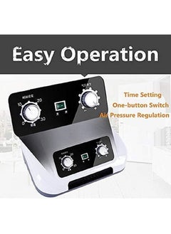 SCIENISH Pneumatic 6 Air Chambers Vibration Pump Leg Compression Massage  - Image 4