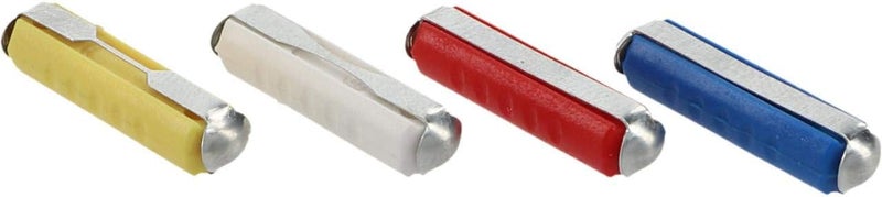 10520 Torpedo Fuses for Use in Cars with 12 Volt On-Board Voltage 5/8/16/25 Amp Pack of 20