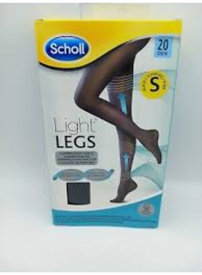 شول لايت ليجز كومبريشن تايتس 20 دينر أسود S وحدة واحدة - Image 2