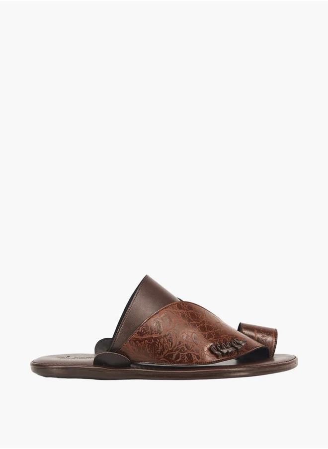 الواحة Men's Arabic Sandals with Toe Loop - Ramadan Collection