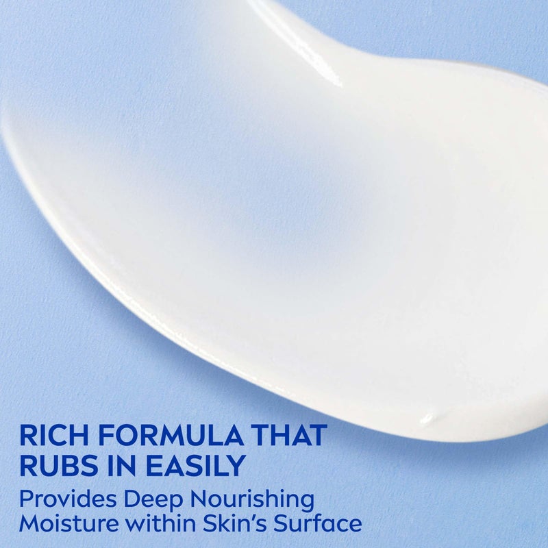 NIVEA Essentially Enriched Body Cream for Very Dry Skin with Almond Oil and Deep Nourishing Serum, 48-Hour Body Moisturizer, 13.5 Oz Jar - Image 3