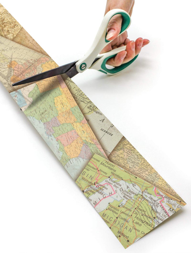 Teacher Created Resources Travel The Map Straight Rolled Border Trim - 50ft - Decorate Bulletin Boards, Walls, Desks, Windows, Doors, Lockers, Schools, Classrooms, Homeschool & Offices - Image 4