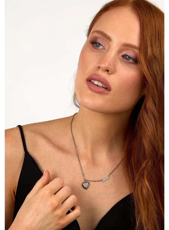 Karl Lagerfeld  Klayd09 Charms Necklace for Women | Best Price UAE