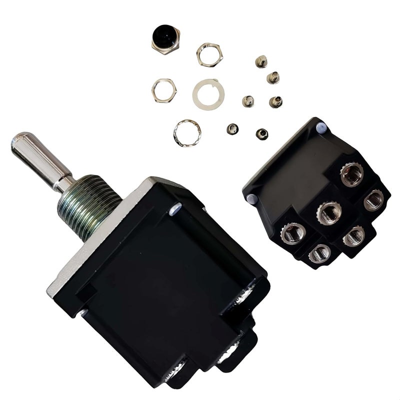 Genie Lift Toggle Switch 3 Position DPDT Sealed Aftermarket Part Compatible with S 60 S 65 Z 20 8 Z 34 22 Z 45 22 Models - Image 1