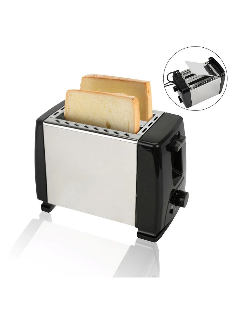 Royalford Toaster 2 Slice, Extended Double Sided Heated Wide Slot 650W Multifunction Toaster with Removable Crumb Tray - Image 2