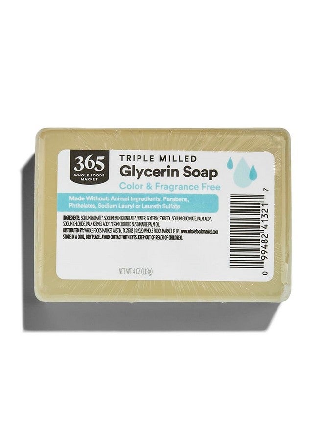 365 Everyday Value 365 By Whole Foods Market Soap Bar Translucent Unscented 4 Ounce - Image 2