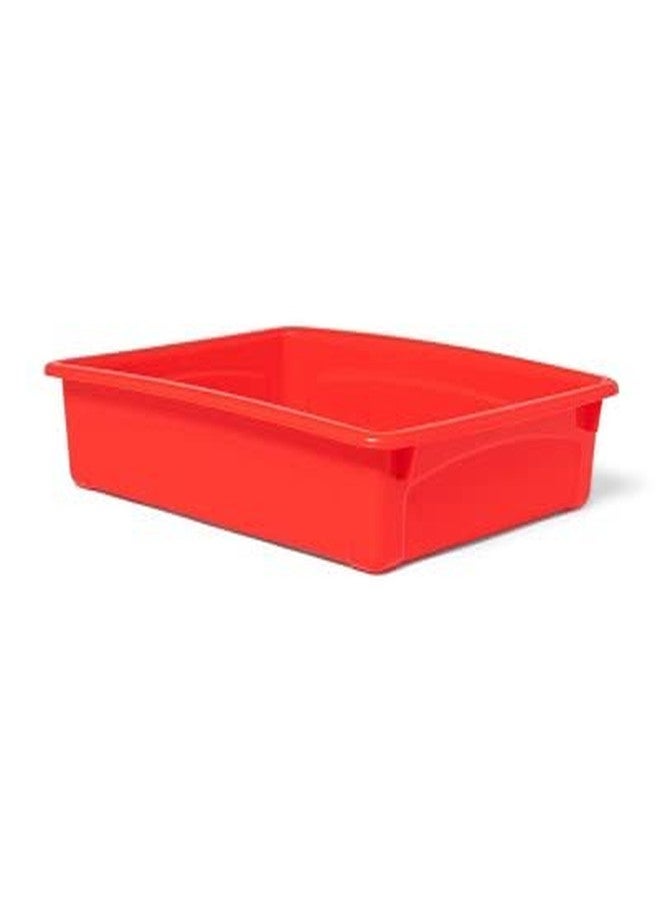 Dmitry Plastic 2 Pieces Stationary Office Multipurpose Tray (Multicolor)- 32 x 27 x 6-402 Tray - Image 4