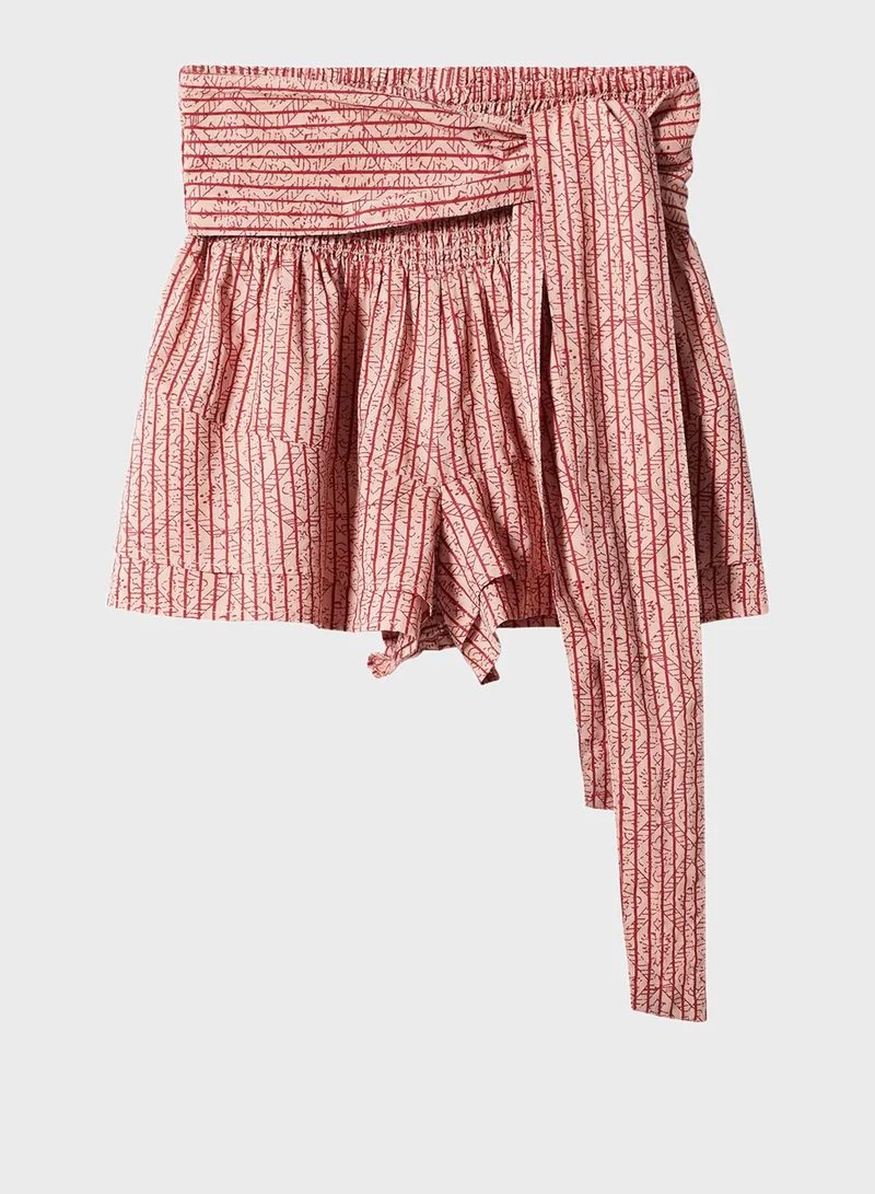 MANGO Pre-teens Stripe Shorts