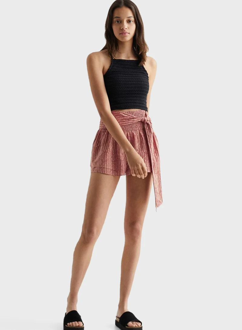 MANGO Pre-teens Stripe Shorts