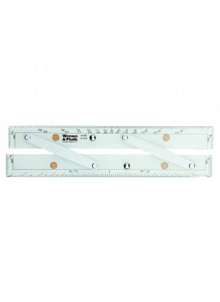 Weems & Plath 12 Parallel Ruler #140 with Brushed Aluminum Arms - pzsku/ZE8AB29F73C61EEF3250EZ/45/_/1731696377/aaa135d2-6e3f-4fb7-95ba-892b3b5831b5