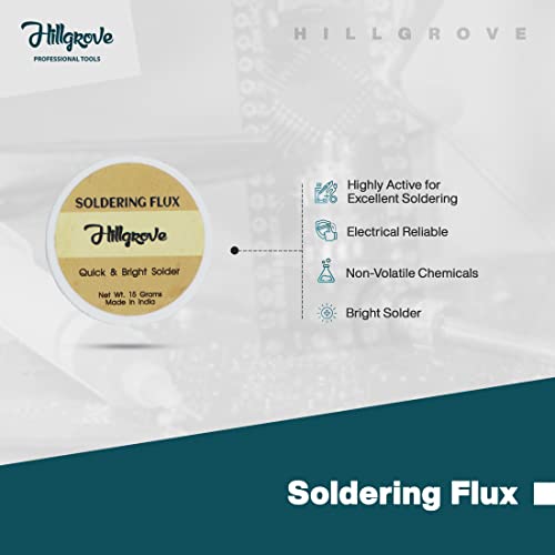 Hillgrove Hgve1M1 4In1 Intermediate Heating 25W Soldering Iron Kit, Corded Electric - Image 4