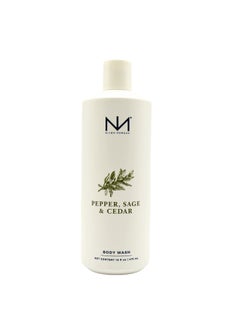 Niven Morgan Niven Morgan Pepper Sage and Cedar Body Wash 16 fl oz 473 ml 