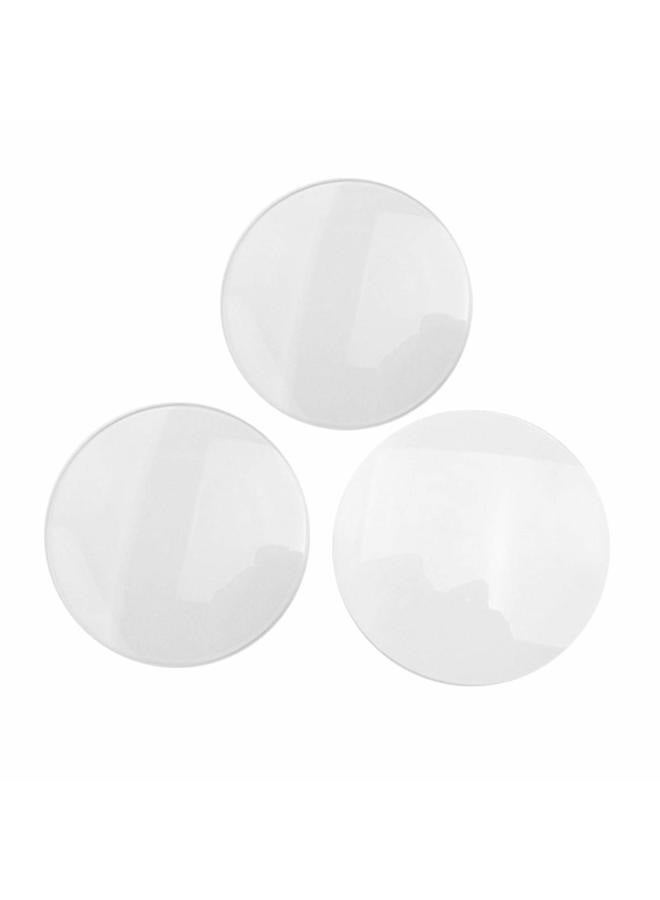 DAUERHAFT 3pcs Single Dome Watch Glass Part,35/36/40mm,Replacement Round Transparent Watch Glass,Super Clear Lens,for Watchmakers and Watch Repairing Workers Protector 35mm 36mm 40mm watch part Tool Kit - Image 1