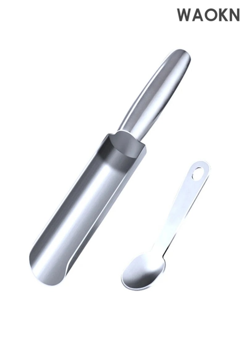 WAOKN 304 Stainless Steel Non-Stick Meatball Maker Set Meatball Maker, Meatball Maker Tool,Easy Stainless Steel Meatball Making Mold, Spoon with Cutting for Effortless Cooking (Single Tube) - Image 5