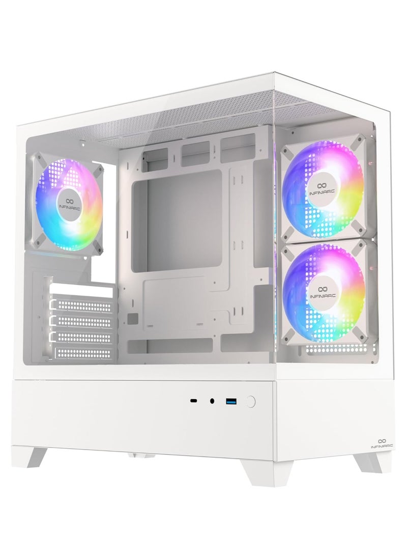 INFINIARC M40 MINI CUBE White Case  - Image 1