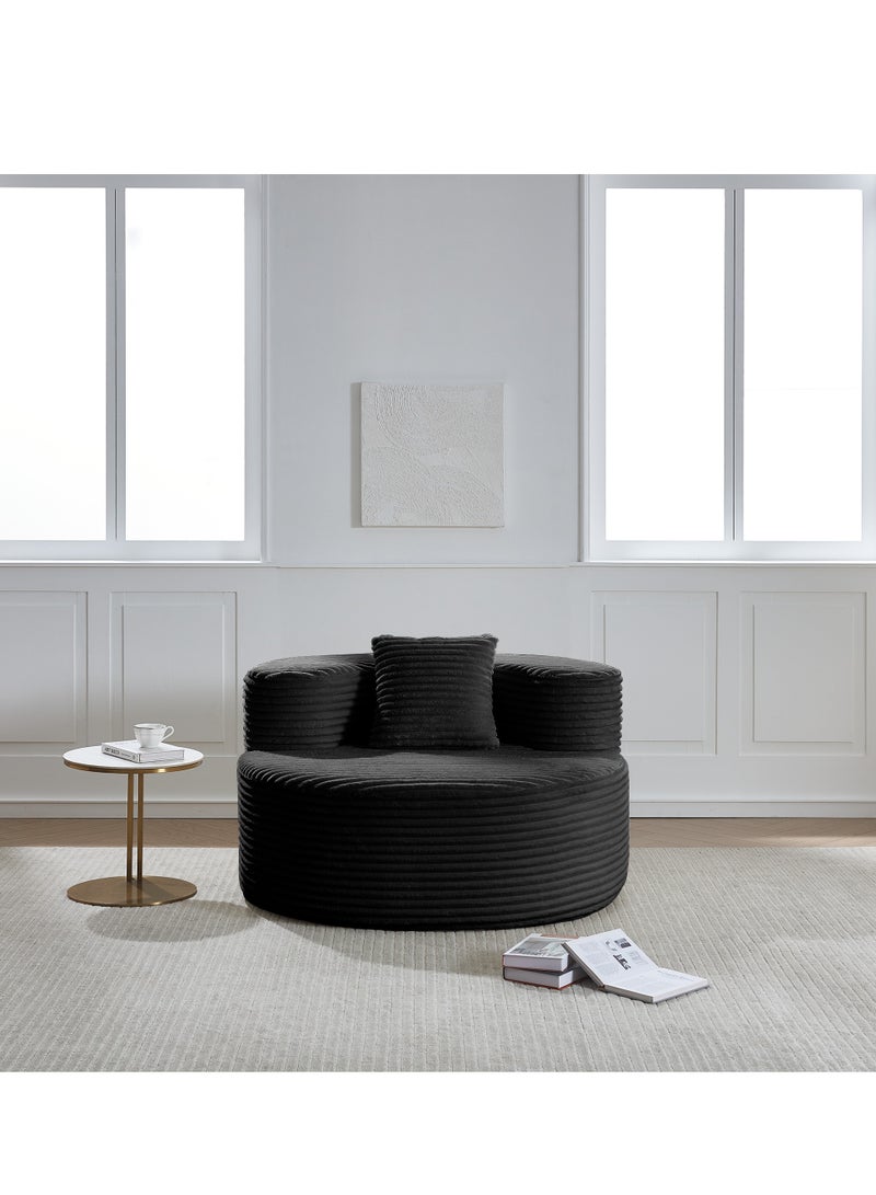 متجر ان زون كنبة فخمة بتصميم دائري انيق تضيف لمسة فنية الى ديكورك - Image 3