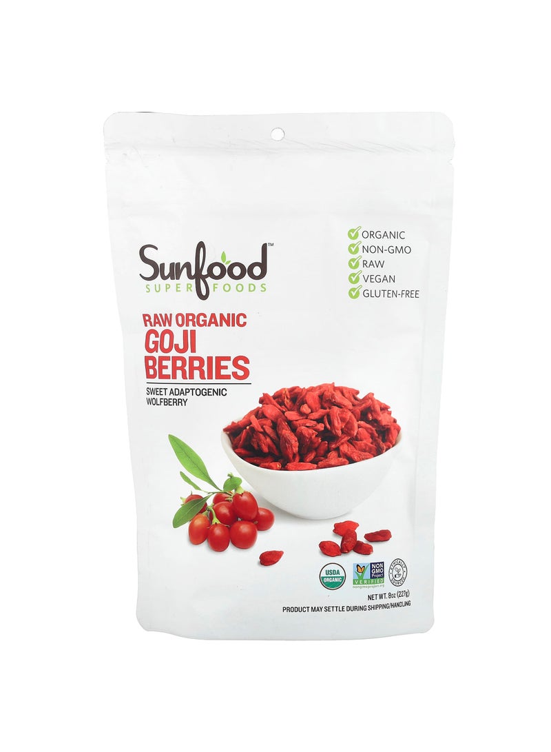 Raw Organic Goji Berries, 8 oz (227 g)