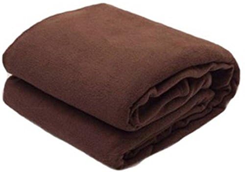 Goyal's ® Polar Fleece 250 TC Blanket (Single Bed, Coffee Brown) - Image 4