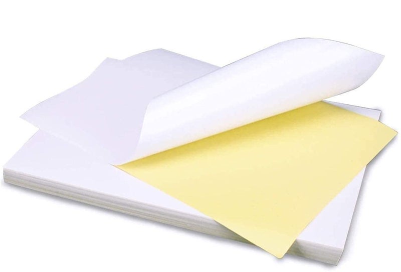Crazy Sutra 10 Sheets A4 Self-Adhesive Sticker Label HIGH Glossy A4 Label Sticker Glossy Surface Paper for Laser Printer professional finish, making them suitable for both personal and business use. - Image 4