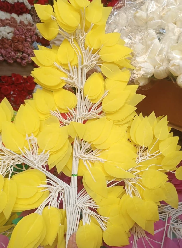 Benjamina Artificial Plant Bundle 12 Branches Color Gives Beauty To The Place And High Quality