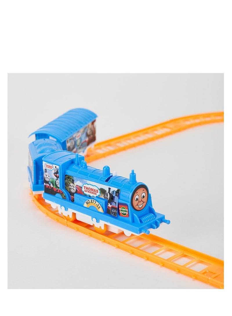 Hot Sale Electric Plastic Educational Model Light DIY Rail Track Toy Train Set - Image 2