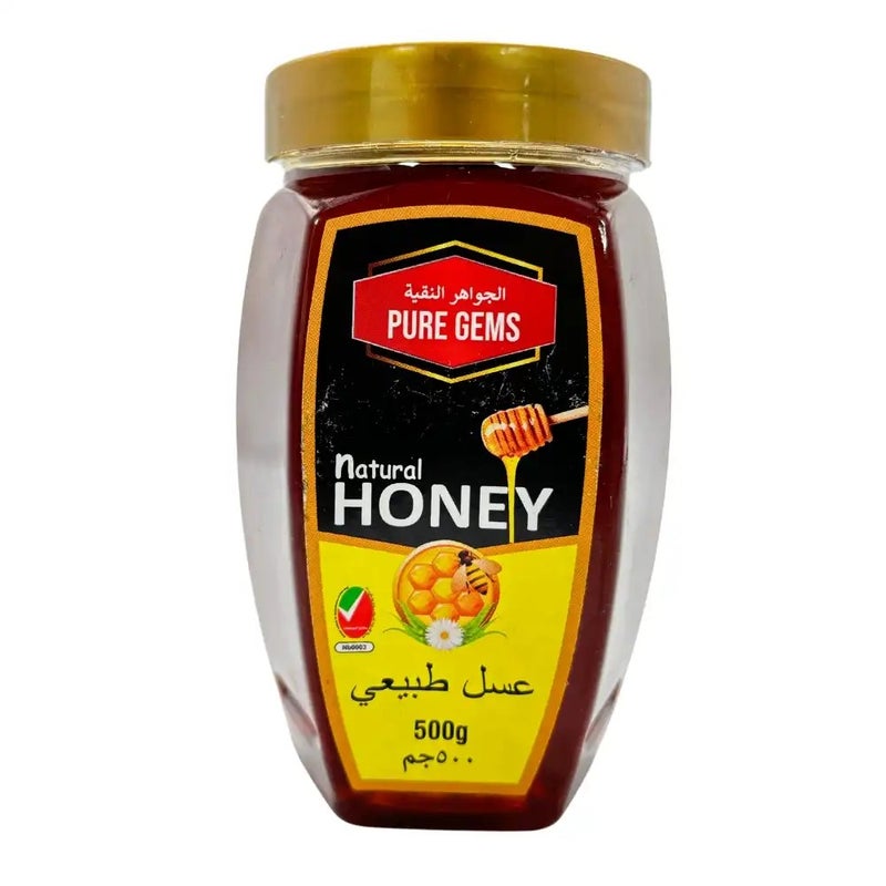 Pure Gems Natural Honey- 500gms - Image 1