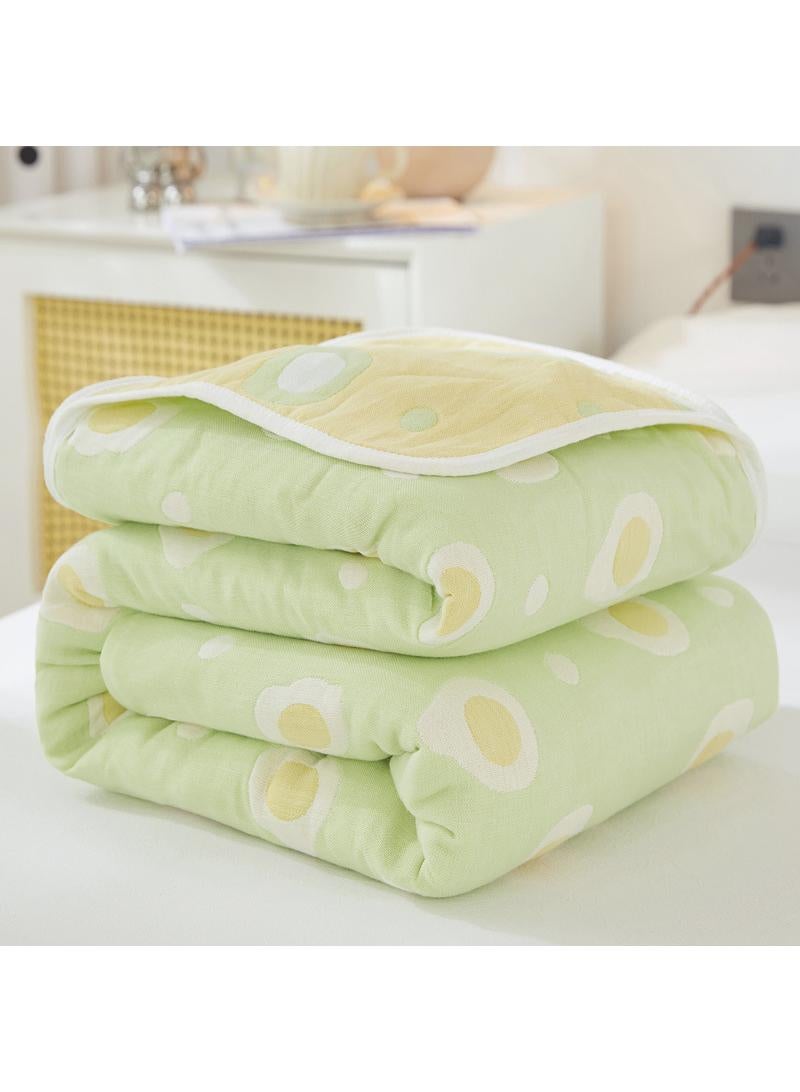 Y&D 150*200cm Six Layer Absorbent Cotton Towel Summer Cool Blanket  - Image 1