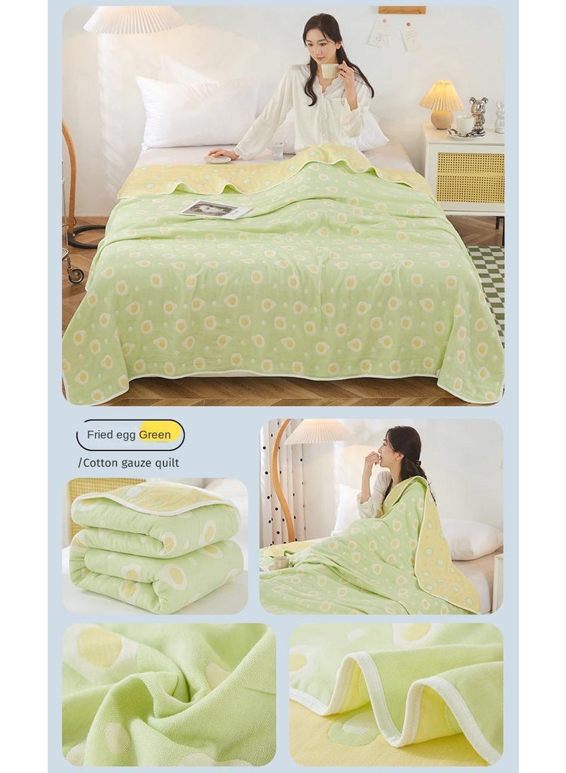 Y&D 150*200cm Six Layer Absorbent Cotton Towel Summer Cool Blanket  - Image 4