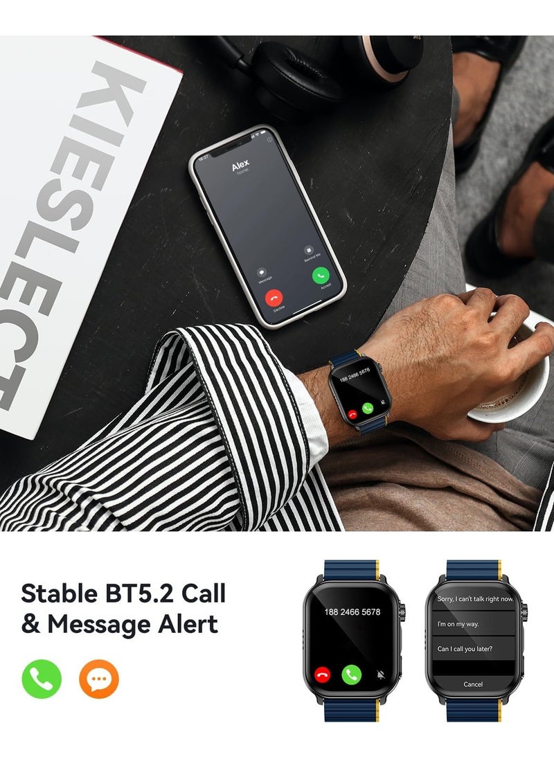 KIESLECT Ks Pro Smartwatch 2.01'' AMOLED Display HD Bluetooth Call  - Image 3