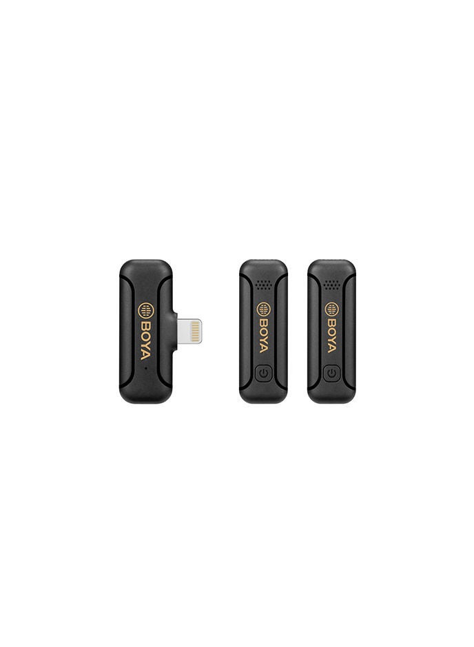 Boya BY-WM3T2-D2 Mini 2.4GHz Wireless Microphone for iOS devices - Image 1