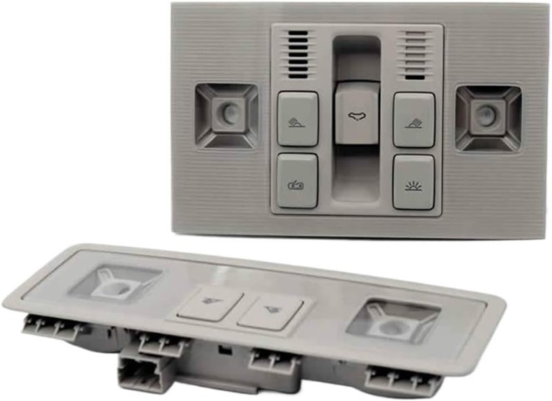 Vuzmode Gray Roof-Mounted Reading Light for VW Golf 7 7.5 GTI - Image 1