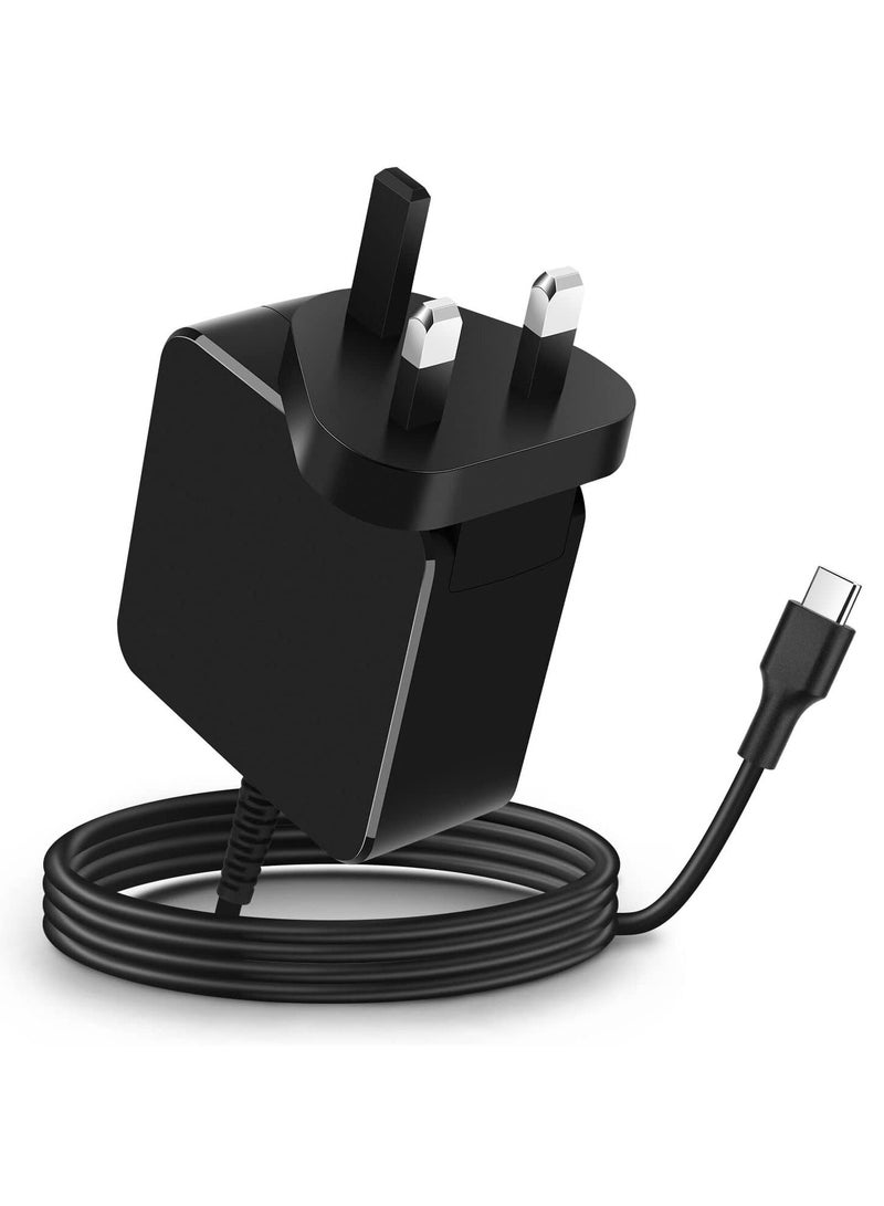 SYOSI 65W USB C Power AC Adapter Type C PD Wall Fast Charger Compatible with MacBook Pro/Air Laptop Charger Power, and Any Laptops or Smart Phones  - Image 1